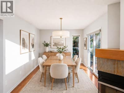 Virtually staged Dining Room for illustrative purposes.