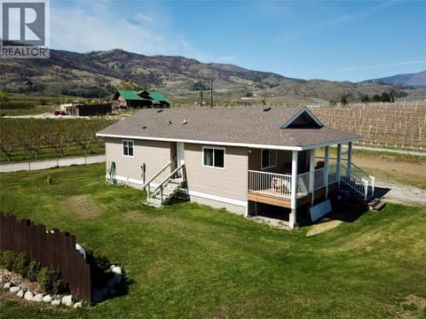 Side north view of guest house at 15230 89th Street, Osoyoos Rural