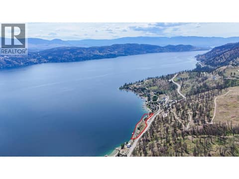 Aerial View at 2181 Westside Road N, Westside Road, Kelowna