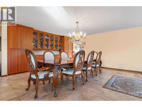 Dining Room at 264 EASTSIDE Road, Eastside/Lkshr Hi/Skaha Est, Okanagan Falls