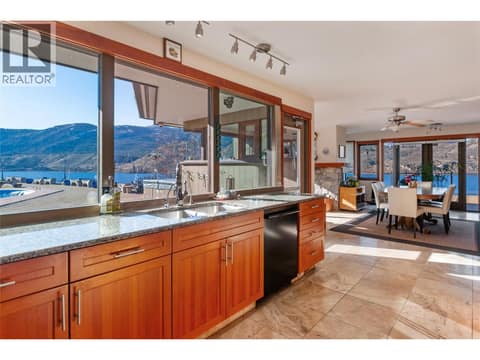 Kitchen and Dining Room at 264 EASTSIDE Road, Eastside/Lkshr Hi/Skaha Est, Okanagan Falls