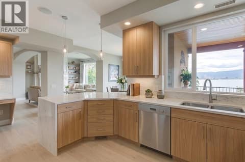 AI Enhanced to show Renovation Potential at 683 Westside Road S, Westside Road, West Kelowna