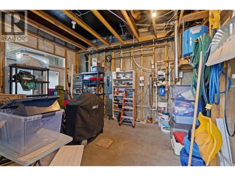 Foundation utility room at 4072 Finch Road, Lake Country South West, Kelowna