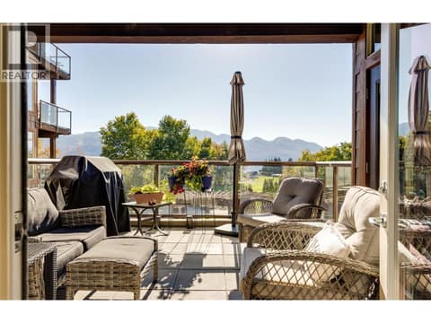 Covered Deck ~ with three entrances at 4205 Gellatly Road Unit# 231, Westbank Centre, West Kelowna