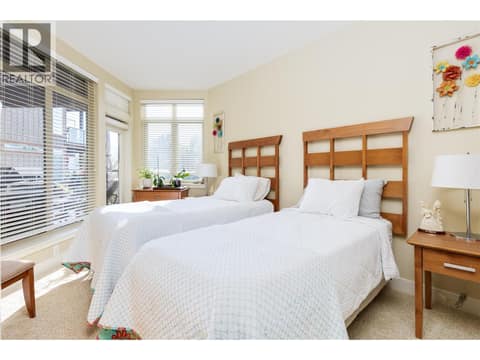 Second Bedroom ~ with WIC, ensuite & access to covered deck at 4205 Gellatly Road Unit# 231, Westbank Centre, West Kelowna